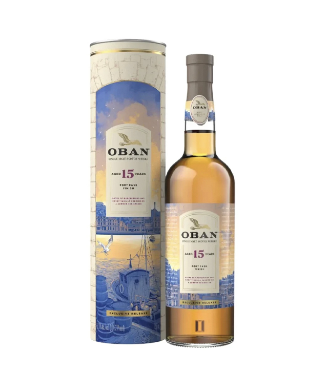 Oban Aged 15 Years Port Cask Finish Single Malt Scotch Whisky